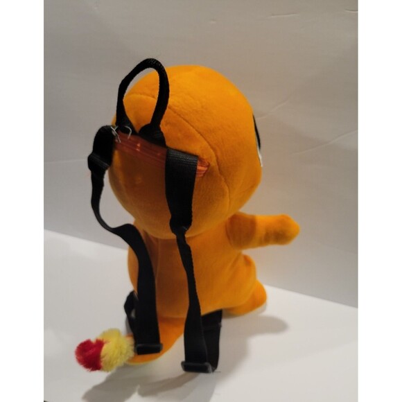 Pokemon Charmander Plush Backpack 15" Adjustable Straps New without Tags - Picture 5 of 11
